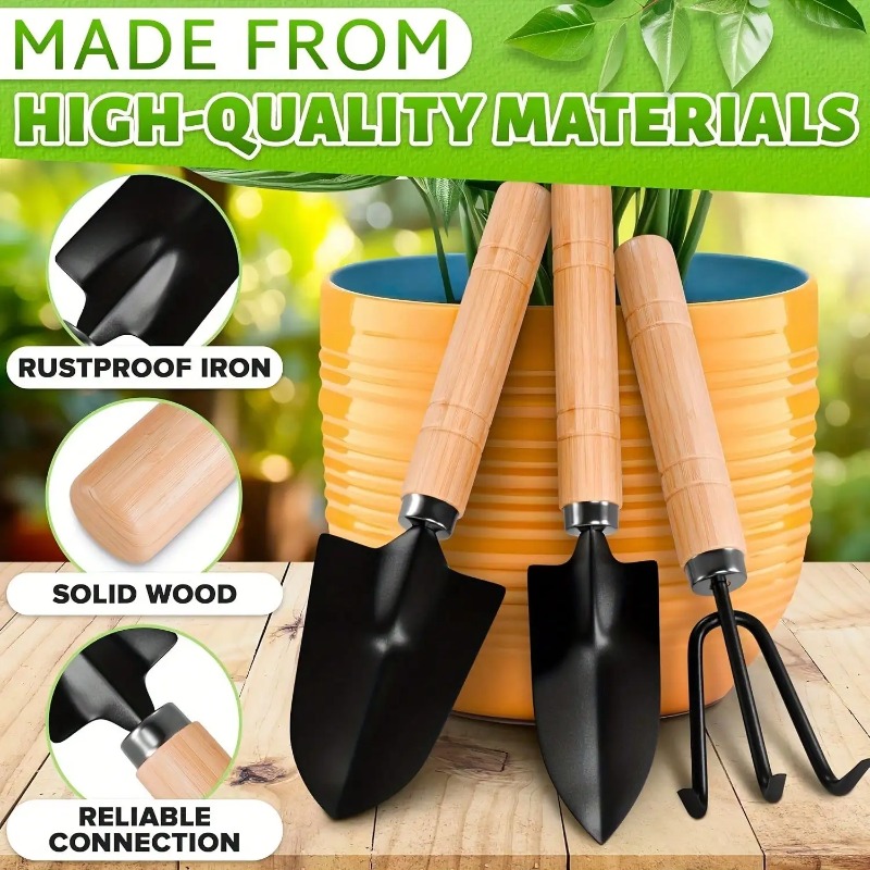 Plant Parent Tools - Ensemble d'outils de jardinage miniatures 3