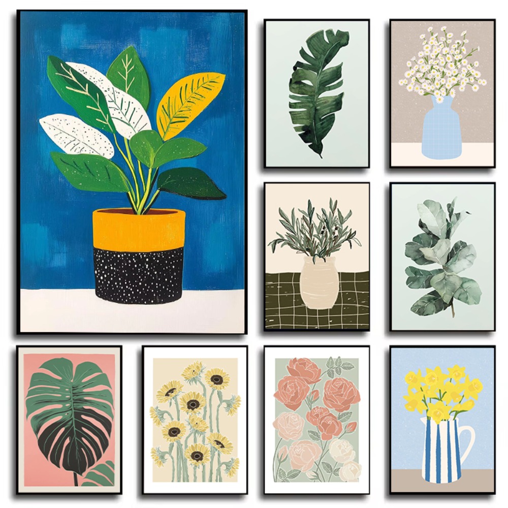 Affiche d'art de jardin avec v - Plant Parenting avis et prix